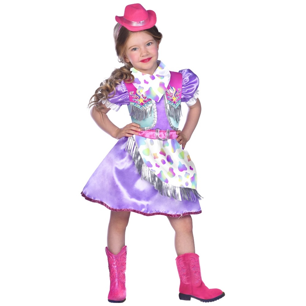 GOODMARK  Girls Halloween Rodeo Unicorn Fantasy Costume SIZE 2T